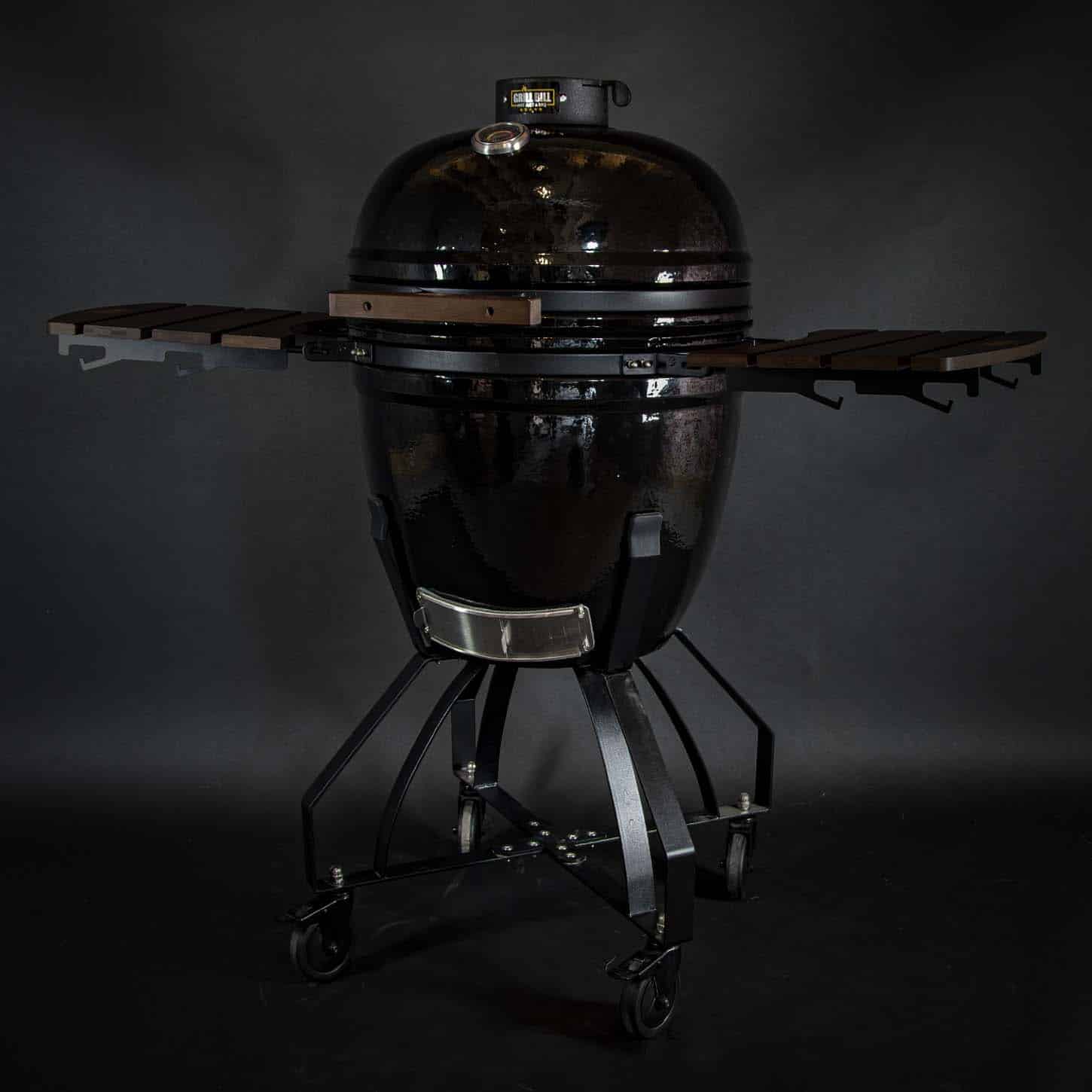 Large Kamado BBQ 21″, Grill Bill Classic 1 kamado bbq large grill bill classic 21 inch open wide