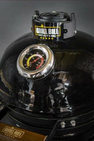 kamado bbq s grill bill classic 13 inch closeup